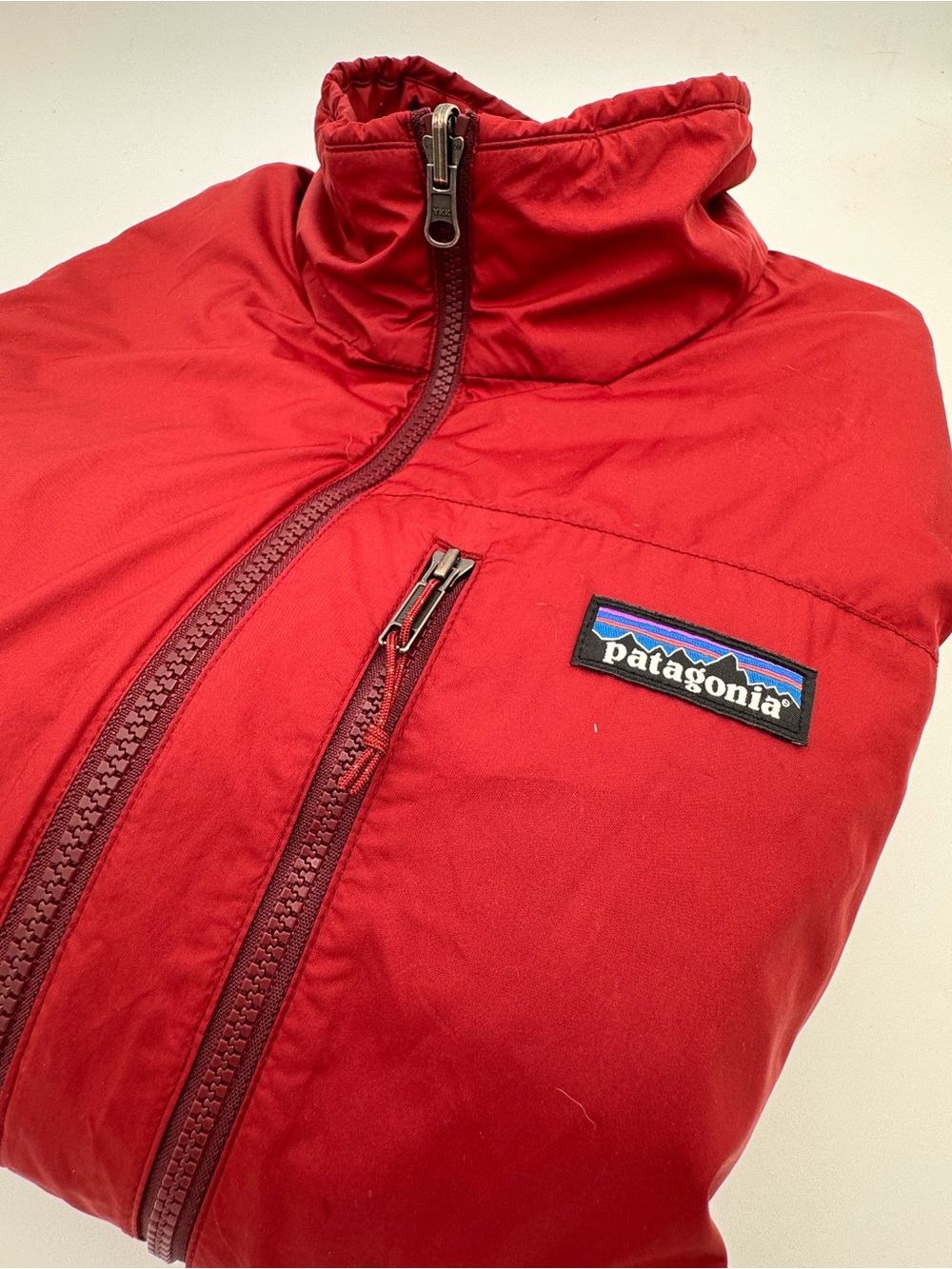 Patagonia Men’s Deep Red Reversible Jacket - Picture 4 of 9